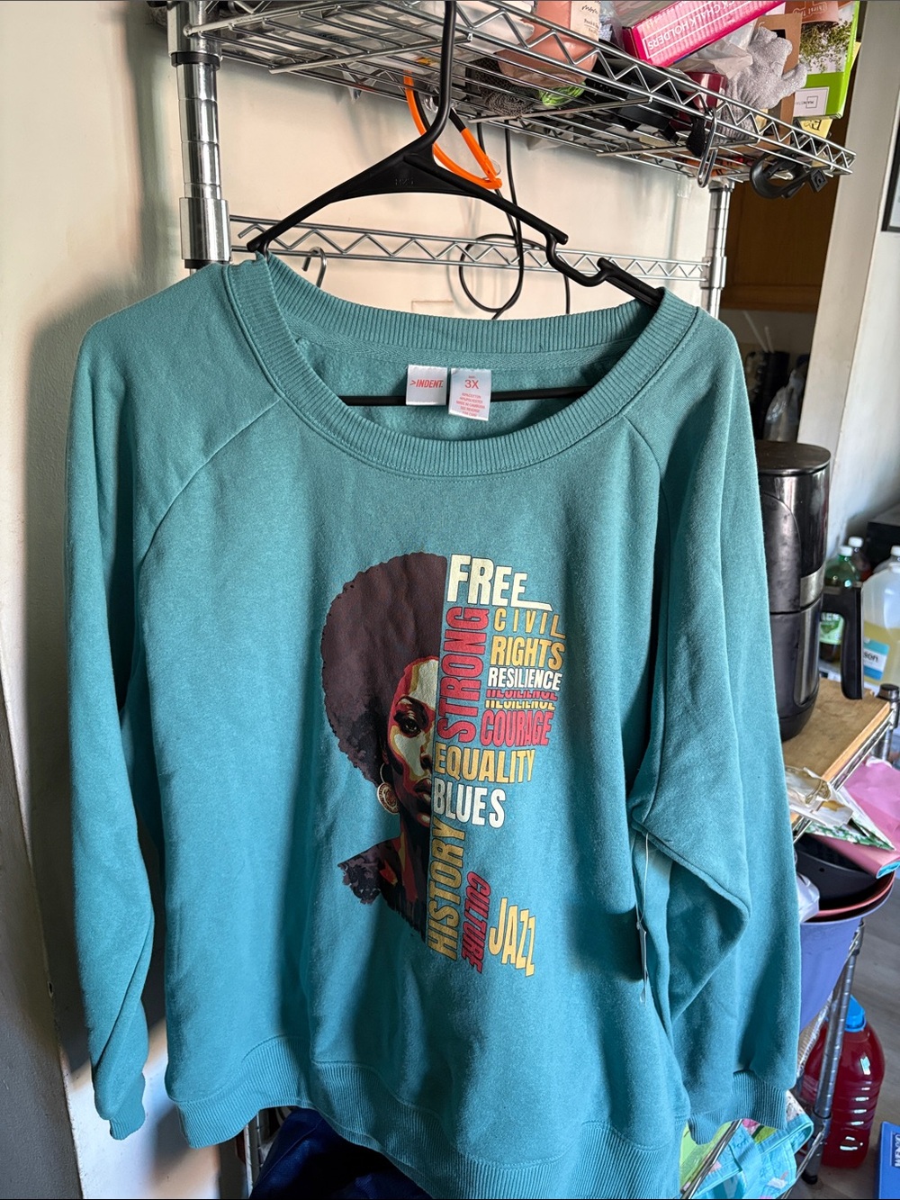 Teal Sweatshirt